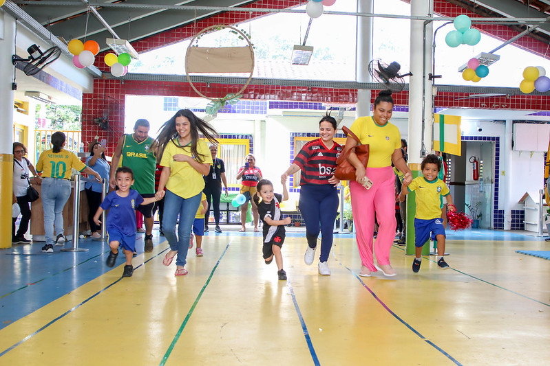 Creche municipal realiza 3ª ‘Olimpíada da Família’