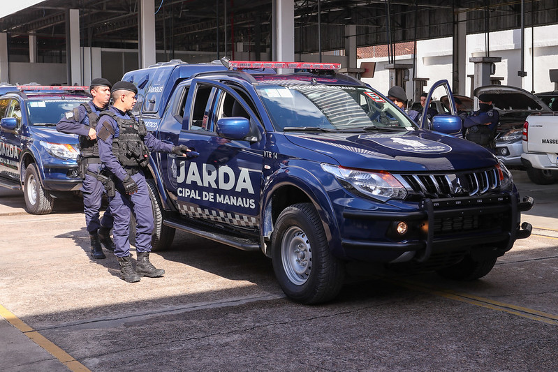 Prefeitura entrega novas viaturas para reforço da frota da Guarda Municipal de Manaus