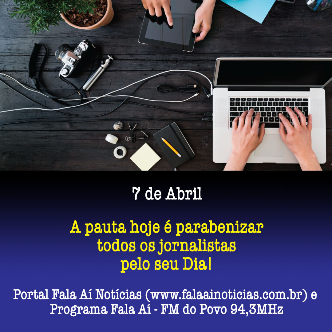 Parabéns a todos os jornalistas!