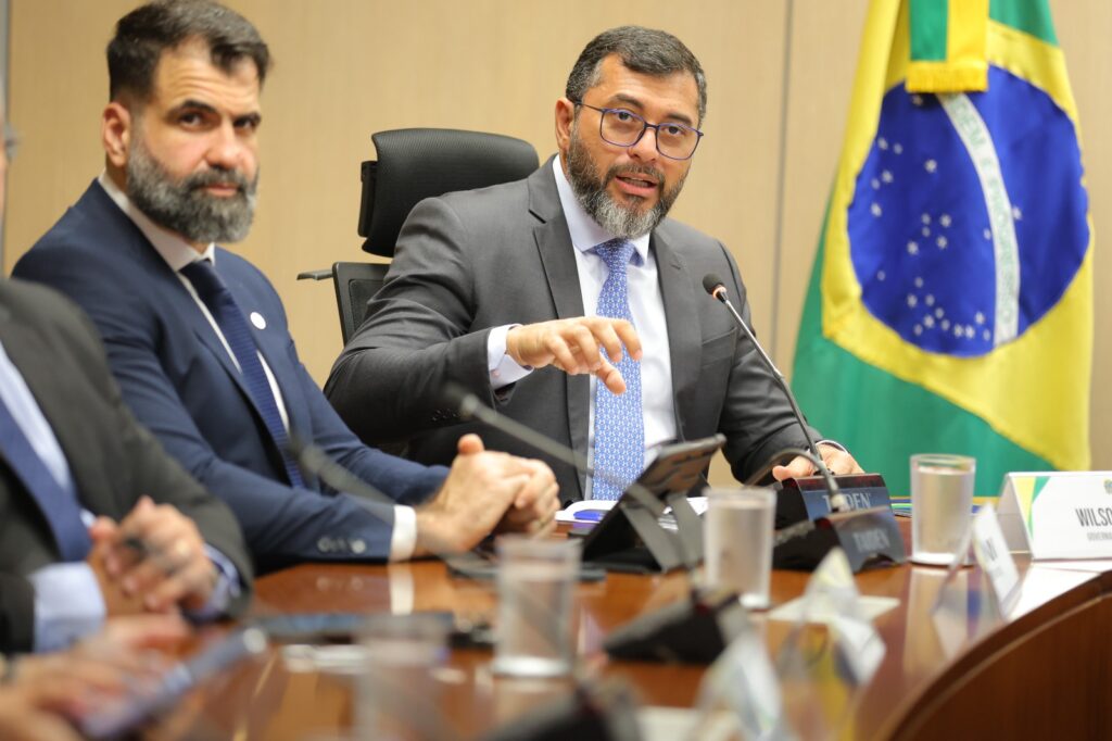 Em Brasília, Wilson Lima reúne com ministros e pede apoio para antecipar ações que minimizem impactos da estiagem de 2024