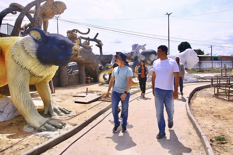 Prefeito David denuncia roubo de cabos no parque Gigantes da Floresta