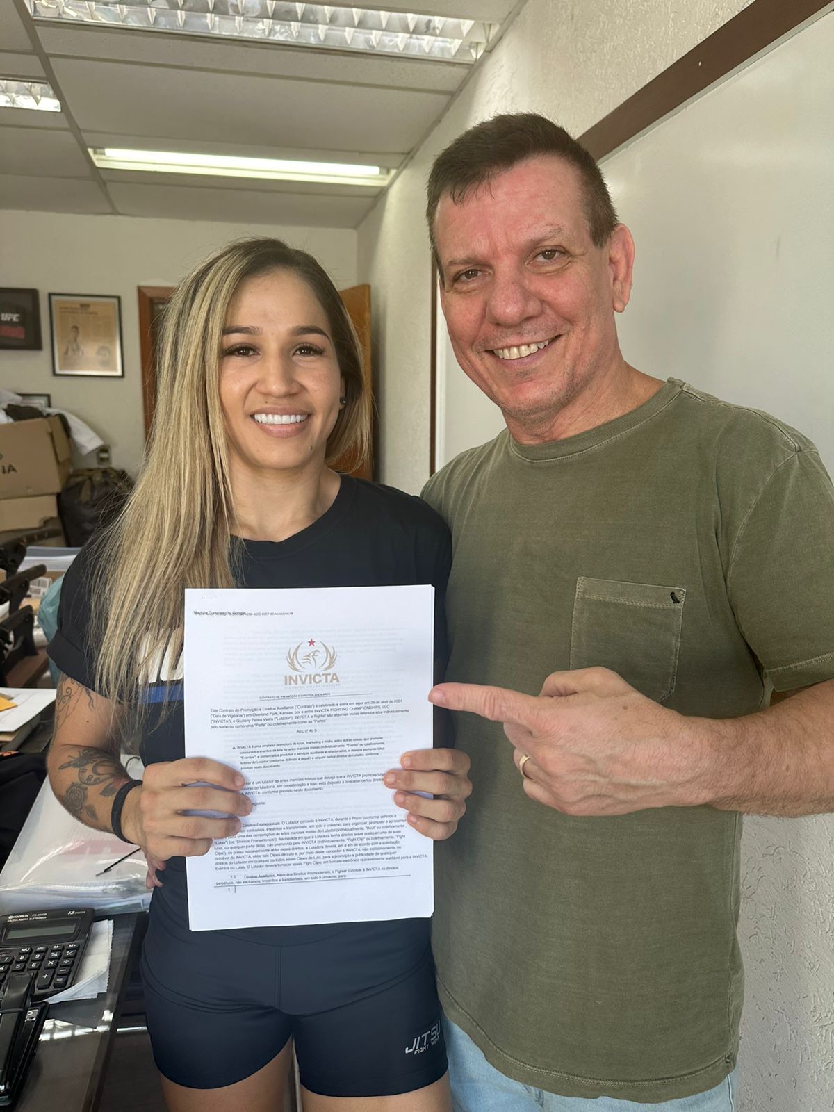 Atleta do “Manaus Olímpica” assina com o maior evento de MMA feminino do mundo