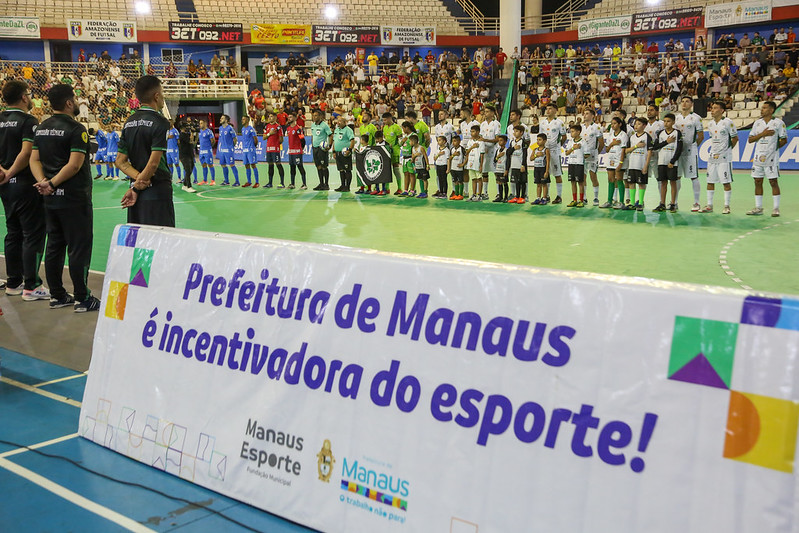 Com mais de 4 mil pessoas na arena Amadeu Teixeira, Estrela do Norte/Manaus Futsal empata com o Cruzeiro pelo Brasileiro