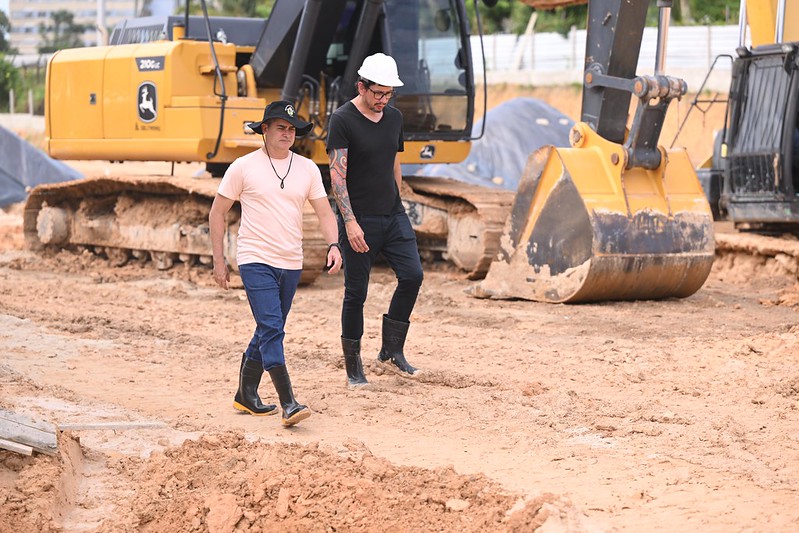 Obras de infraestrutura avançam no Terminal de Integração 7