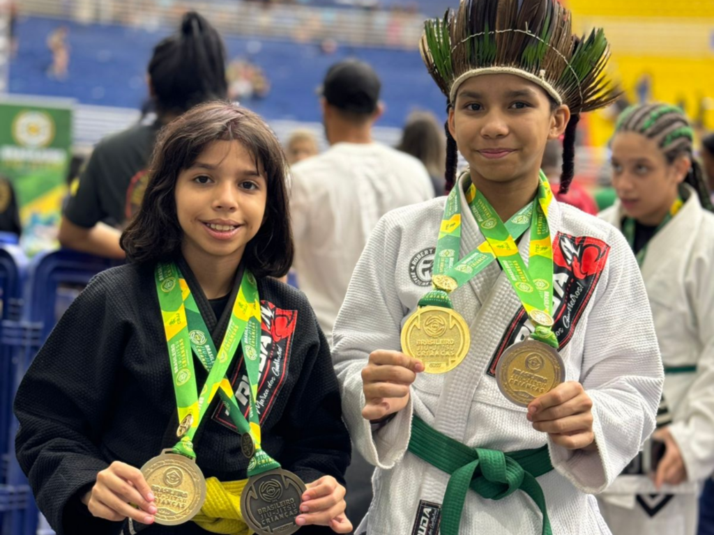 Irmãs indígenas Kokama representam o Amazonas em Campeonato Brasileiro de Jiu-Jitsu