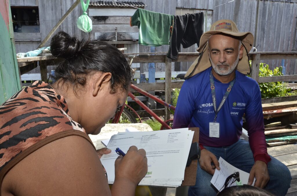 UGPE realiza certificação das famílias que serão reassentadas pelo Prosai Parintins