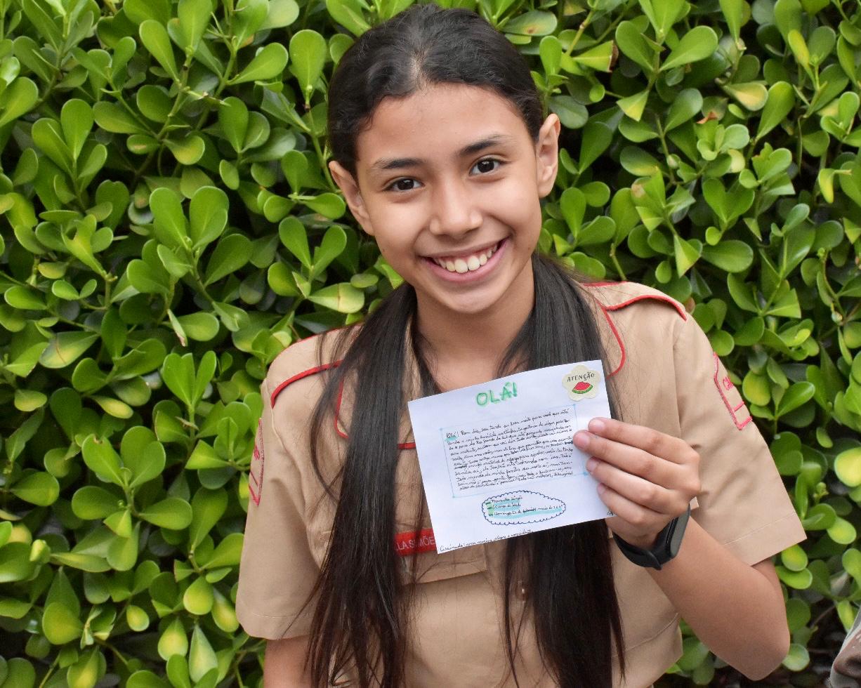 Alunos de Porto Alegre recebem cartas de solidariedade do Colégio Militar de SP