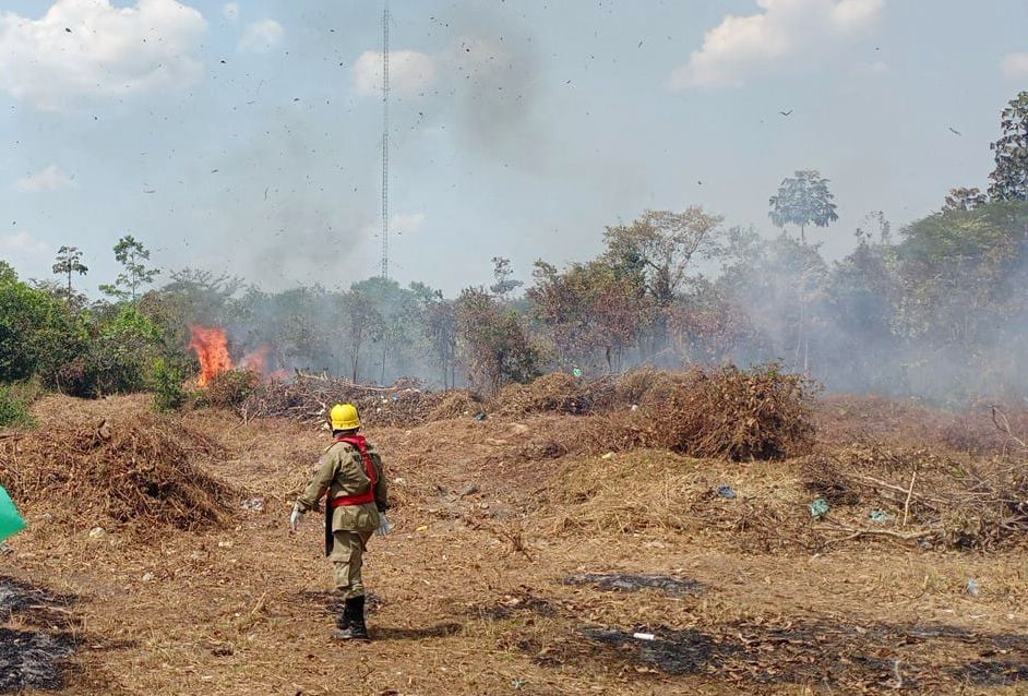 Nas últimas 24 horas, Corpo de Bombeiros combateu 70 focos de incêndio em Manicoré