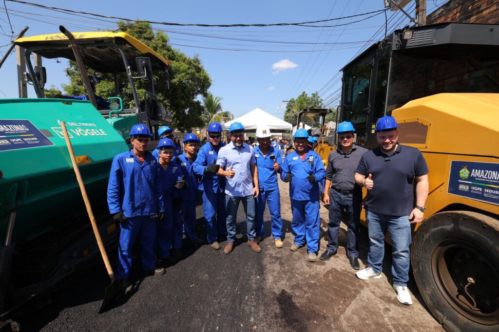 Governador Wilson Lima inicia nova etapa do Programa Asfalta Amazonas