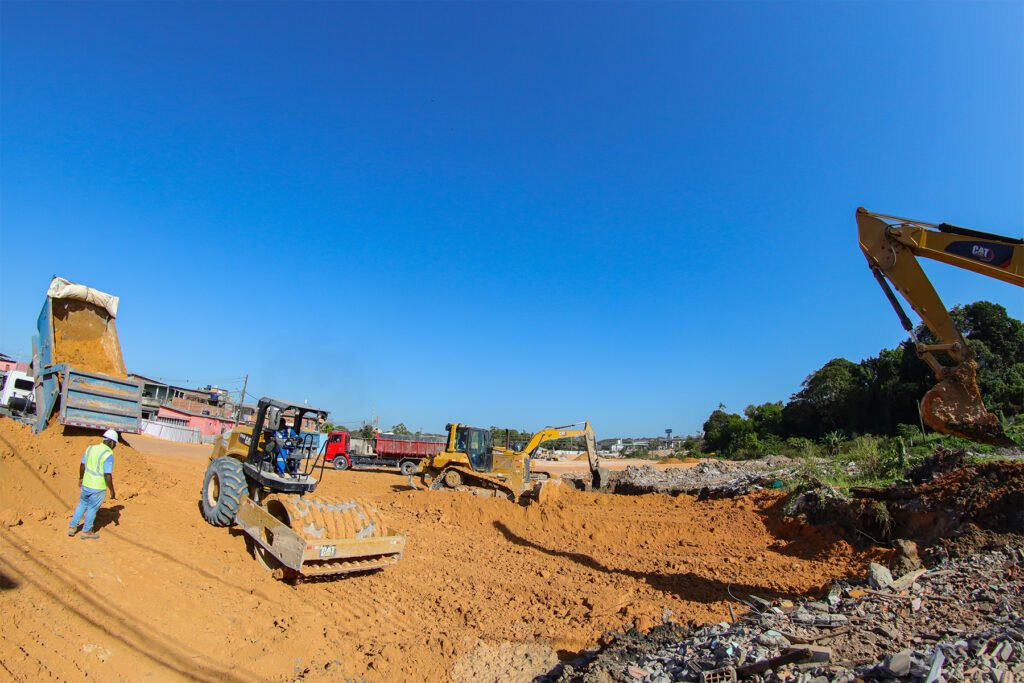 Obras do Prosamin+ avançam na Comunidade da Sharp, zona leste de Manaus