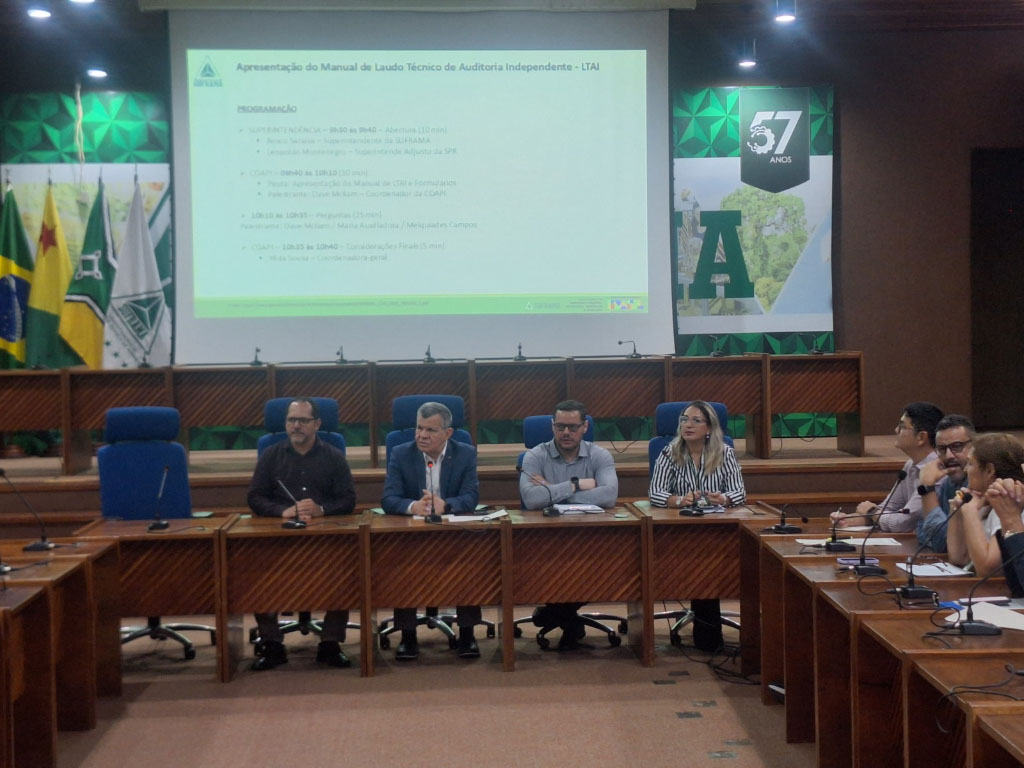 Suframa apresenta manual pioneiro para Laudo Técnico de Auditoria Independente