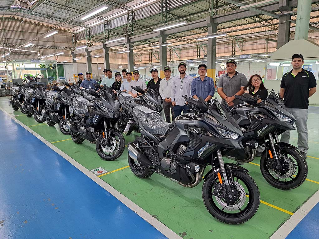 Suframa conhece unidade produtiva da Kawasaki no PIM