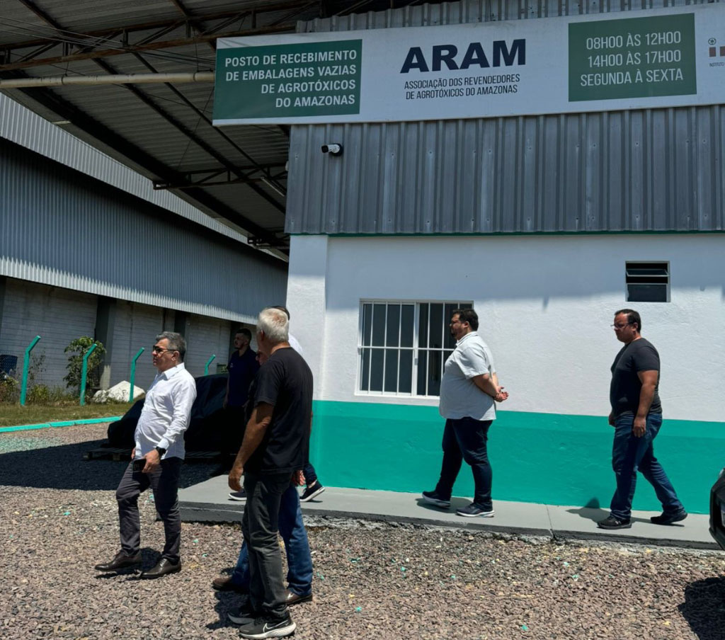 Suframa conhece trabalho de associação amazonense que faz coleta de embalagens de agrotóxicos