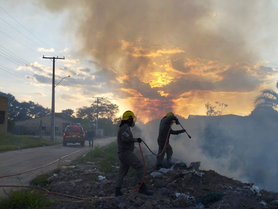 Em agosto, Corpo de Bombeiros atendeu mais de 320 ocorrências de incêndios na capital